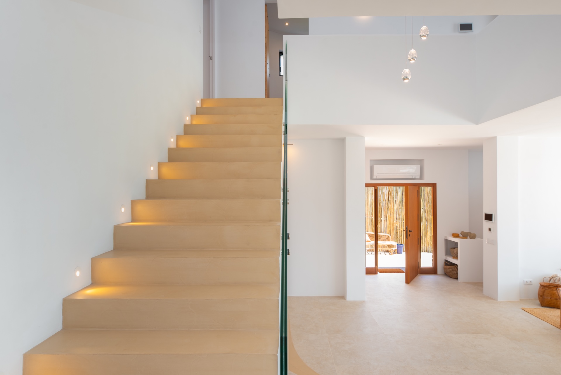 Resa estates Ibiza for sale modern villa martinet views stairs.jpg